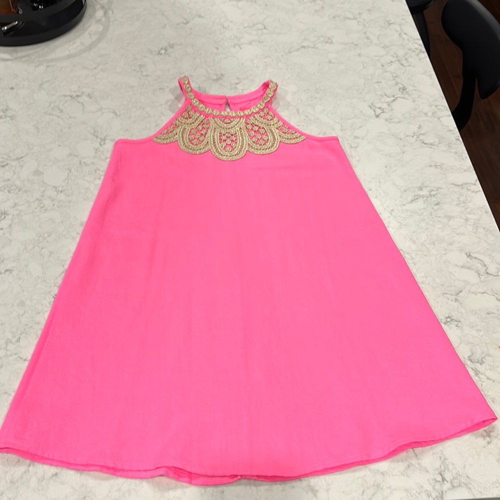 Lily Pulitzer pink shift dress